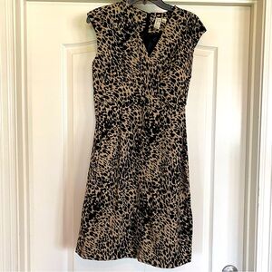 Emma & Michele Leopard Print Dress Size 6